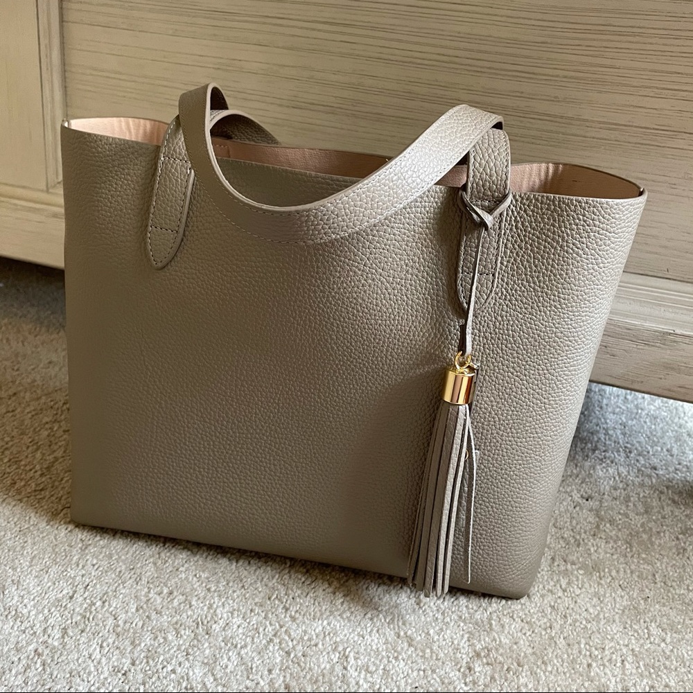 Cuyana Small Structured Tote + Organizer